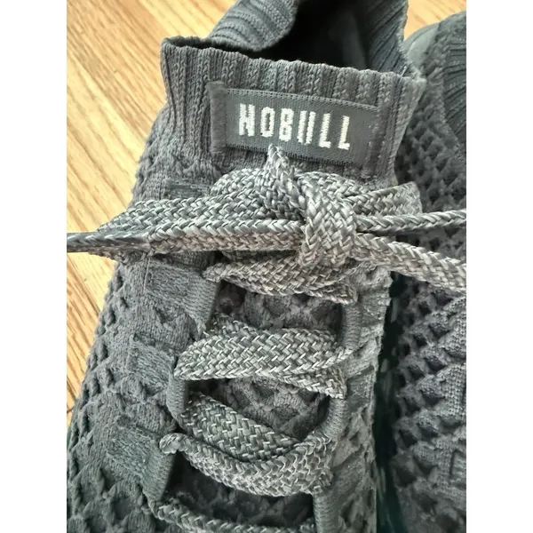 NOBULL Womens‎ Runners Sneakers Size DARK GREY WILD TIDE KNIT RUNNER 40.5 - Image 3