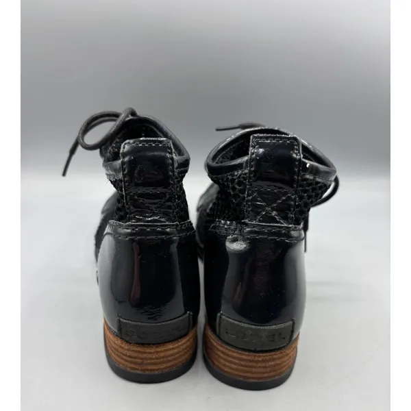 Sorel Womens Boots 7 Major Lace‎ Mesh Black Ankle Patent Leather - Image 3