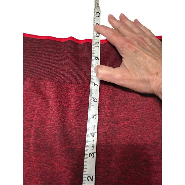 Victoria's Secret PINK high-waist seamless leggings red Sz M NWT - Image 7