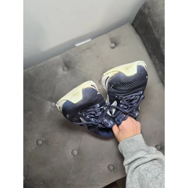 Brooks Ghost Women’s Running Shoes 9 Navy and White - Image 10