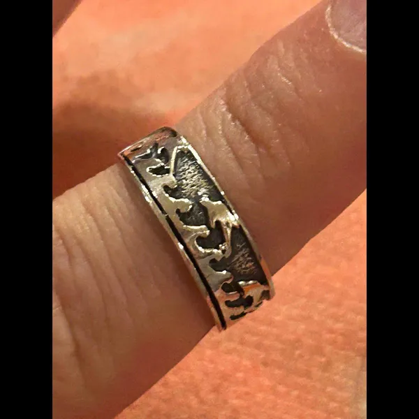 Fashion 925 Sterling silver Knuckle Ring Open toe Rings Women Adjustable d23 - Image 3