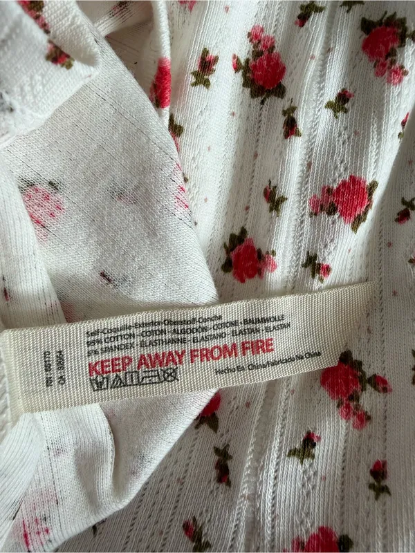 Intimately by Free People Fresh In Love Lounge Set Off White Med NWT STITCH FIX - Image 7