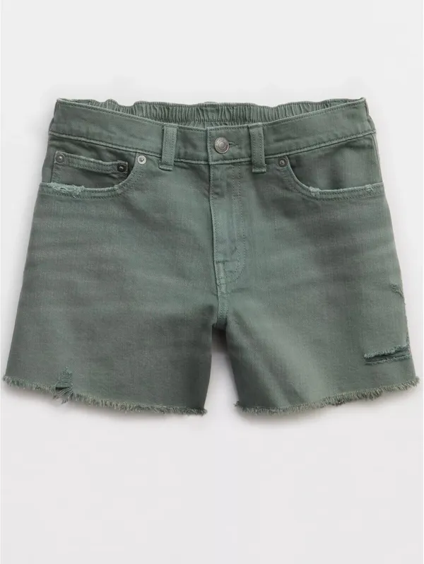 AE Aerie Daydream Denim Short American Eagle NWT Royal Palm XS - Image 6