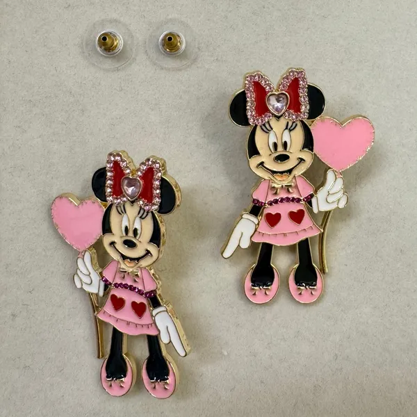 Disney Baublebar Mickey Minnie Love Valentines Day Earrings bundle NIB - Image 5