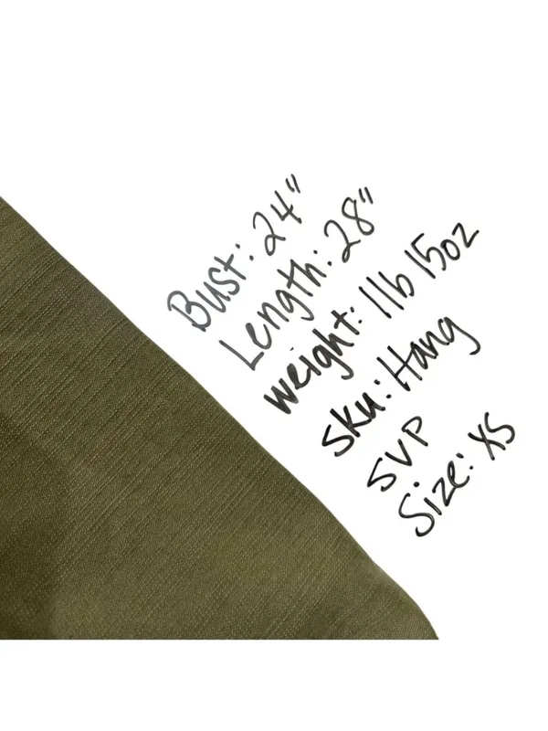 Free People Joshua Tree Utility Jacket Olive Green Cotton Hooded Size XS - Image 11