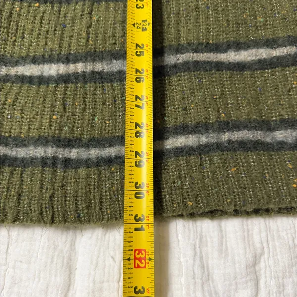 Free People Alpaca Sid Stripe Oversized Pullover Sweater; size medium - Image 8