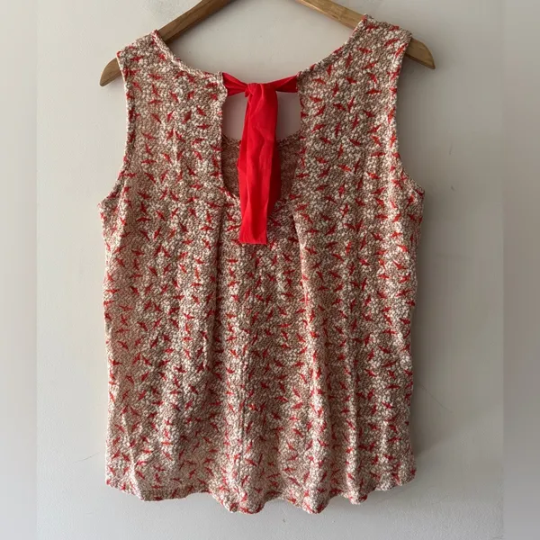 Wrangler Bird Print Beachy Tank Top‎ - Image 5