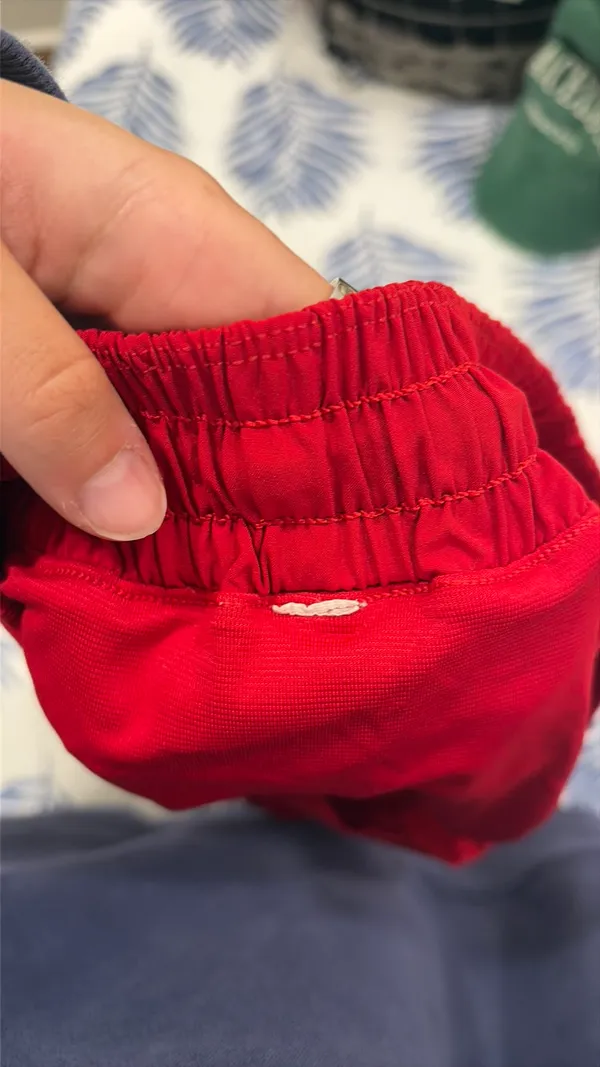 Red Lululemon Hotty Hot 2.5" Shorts - Image 4