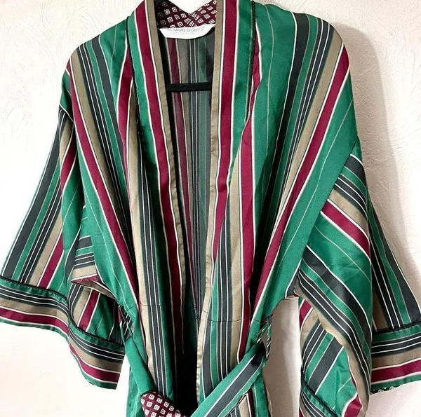 Victoria’s Secret Vintage jewel tone robe szS - Image 4