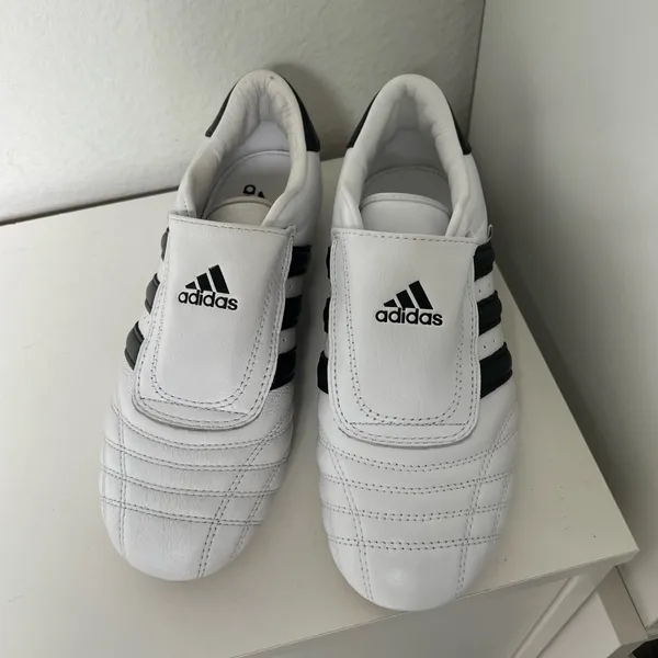 Adidas Taekwondo Sneakers Shoes in White and Black - Image 5