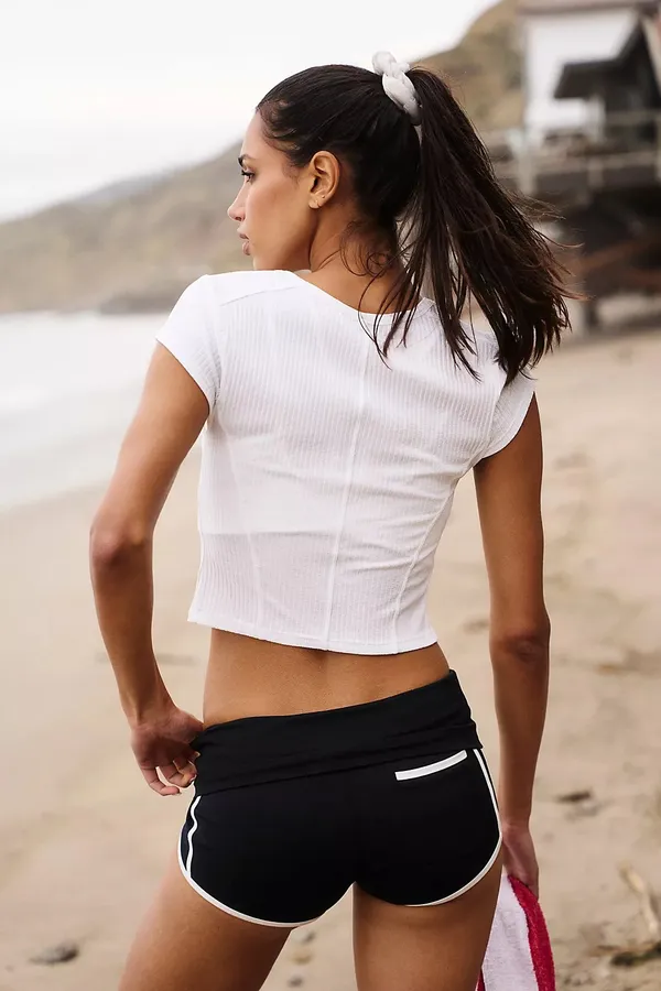 NWT Free People Movement Tempo Ribbed Baby Tee - Image 2