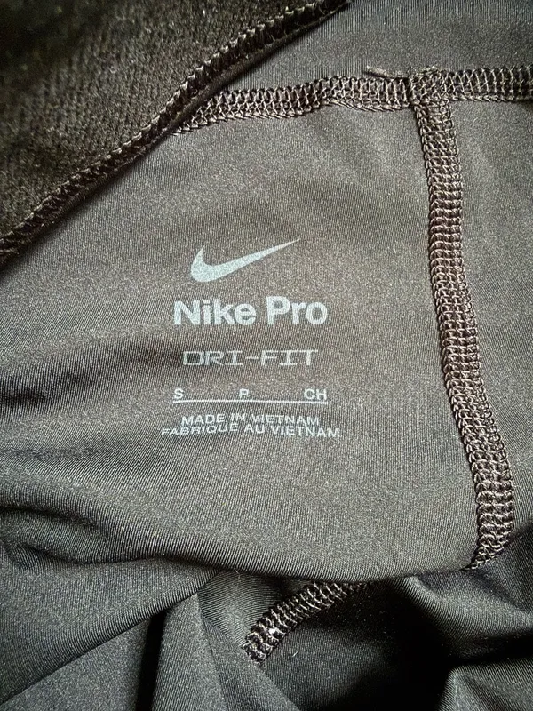 Nike Black Pro Shorts Dri-Fit  - Image 3