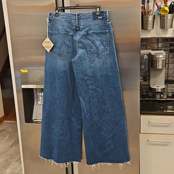 💕MOTHER💕 The Swisher Sneak Fray Jeans ~ Punch Buggy 30 NWT - Image 14