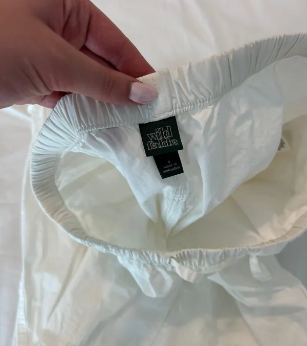 Wild Fable White Parachute Pants - Image 2