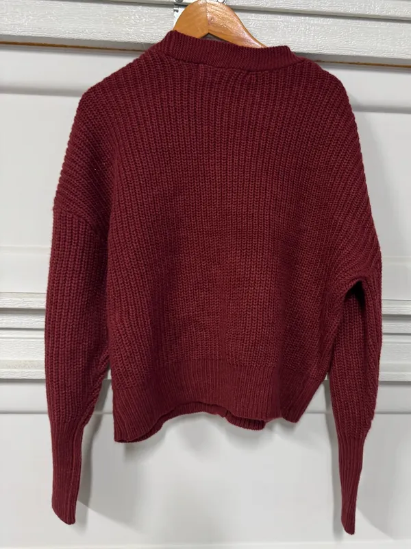 Vero Moda VMLEA V-NECK CUFF CARDIGAN Small new - Image 3