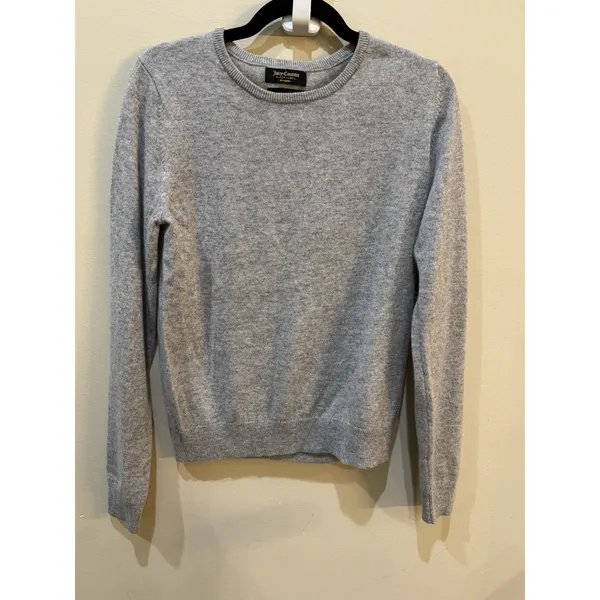 Juicy Couture Black Label Italian cashmere crewneck sweater Size Medium - Image 2