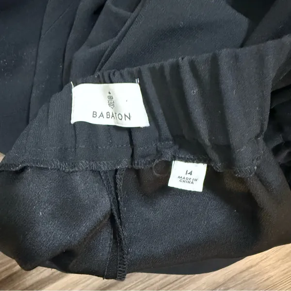 Aritzia Babaton Cohen Pant Black Size 14 - Image 5