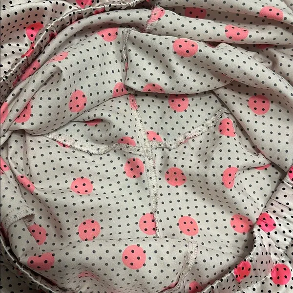 Victoria’s Secret Polka Dot satin Pajama Pants Pink Dots Large - Image 7