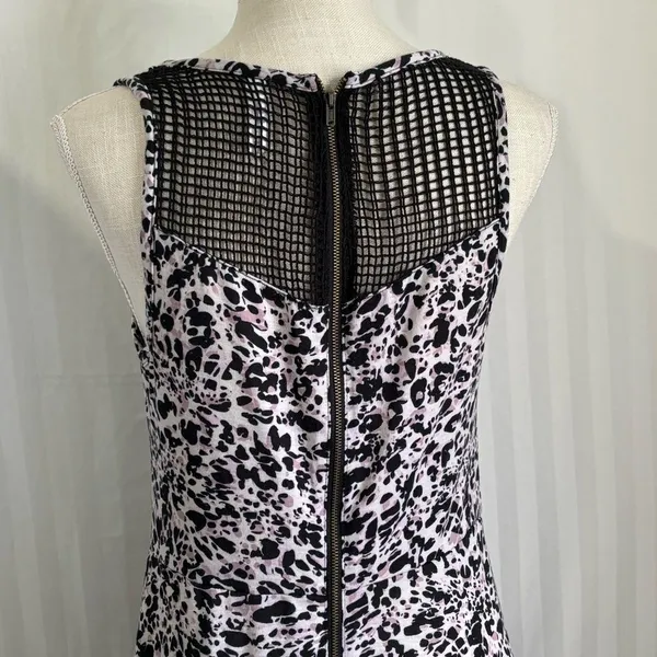 Xhilaration Animal Print Sweetheart Dress Junior L EUC - Image 7