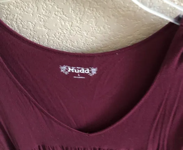 Mudd Burgundy blouse - Image 2