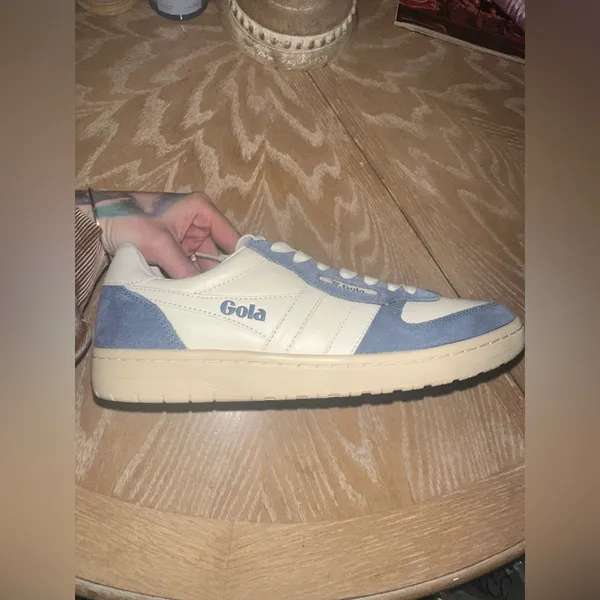 Free Free People+Gola Classics Women's Hawk '89 Sneakers- Moonlight/Off White - Image 3