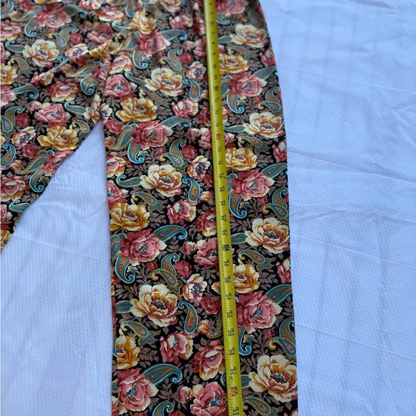 Victoria's Secret Multicolor Paisley Pants - Image 3