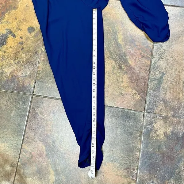 OODT Women’s Blue Wrap Jumpsuit Small - Image 9