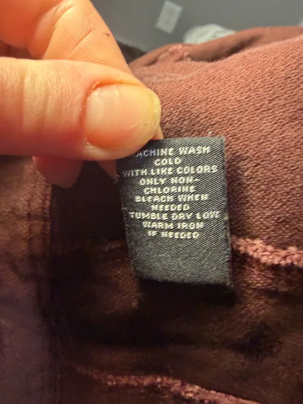 BKE Flyaway Denim Boho Jacket in bitter chocolate size small - Image 9