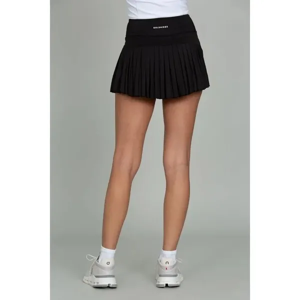 ✨Gold Hinge BLACK PLEATED TENNIS SZ SMALL SKIRT✨ - Image 7