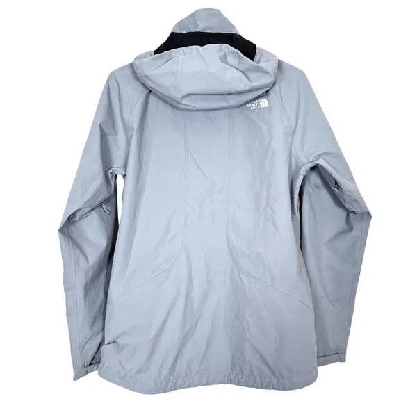 North‎ Face DryVent Women Lt Blue Waterproof Hooded Rain Jacket Small P Gorpcore - Image 4