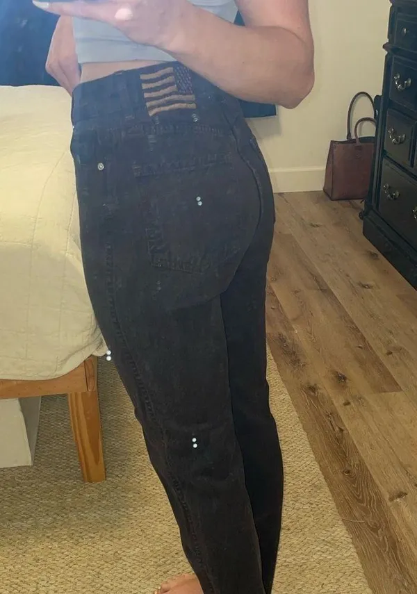 REVICE Ex-boyfriend in the mood brown denim - Image 3