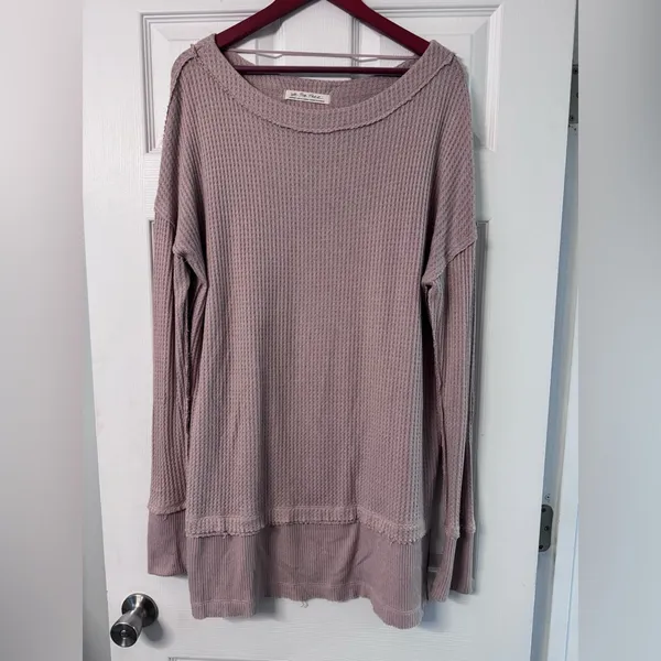 We The Free Off-the-Shoulder Cream Tunic - Image 2