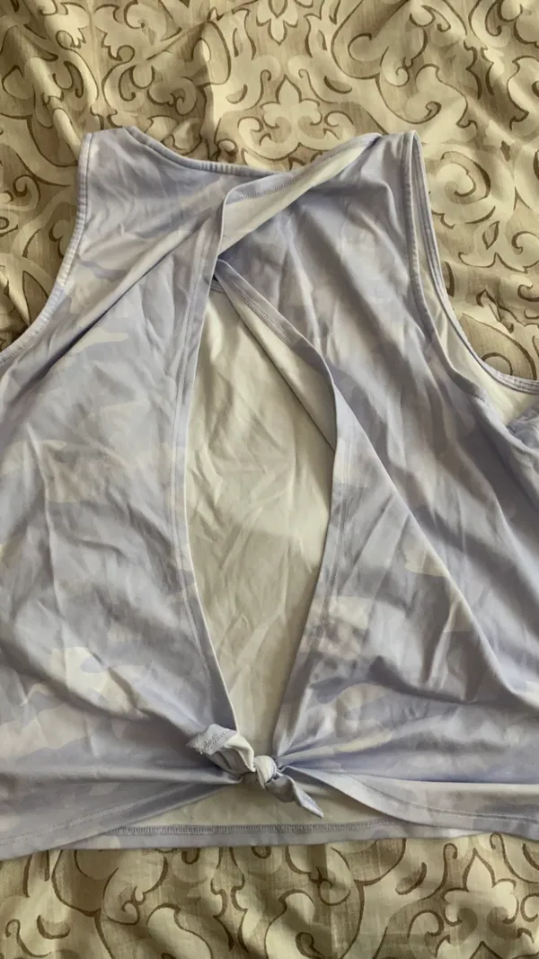 Workout Top Purple Size M - Image 2