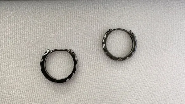 Small Hoop Earrings for Men Women Streetwear Unisex Style - Image 2