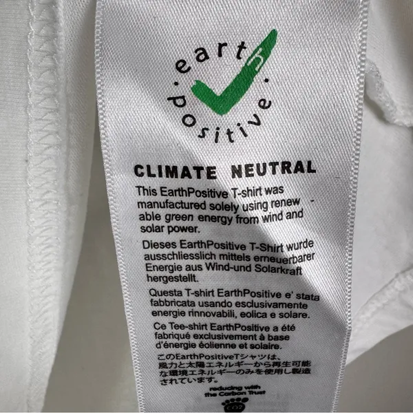 Earth Positive Rottnest Island Friendly Quokka White Women's Sz M Organic Cotton - Image 6