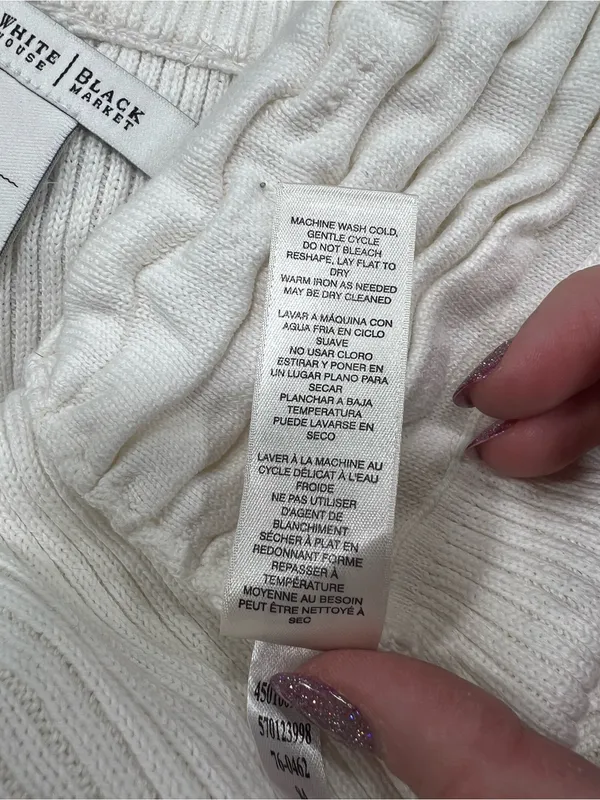 WHBM Moto Sweater L - Image 10