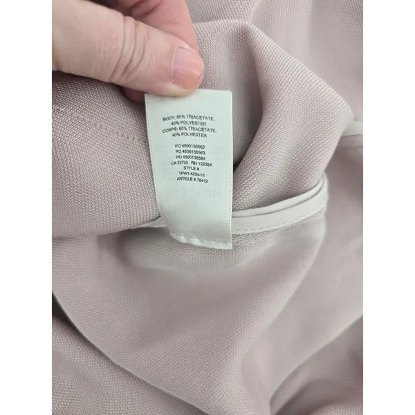 Babaton Shirt Jacket Womens‎ Large Pringle Shacket Mauve Textured* - Image 6