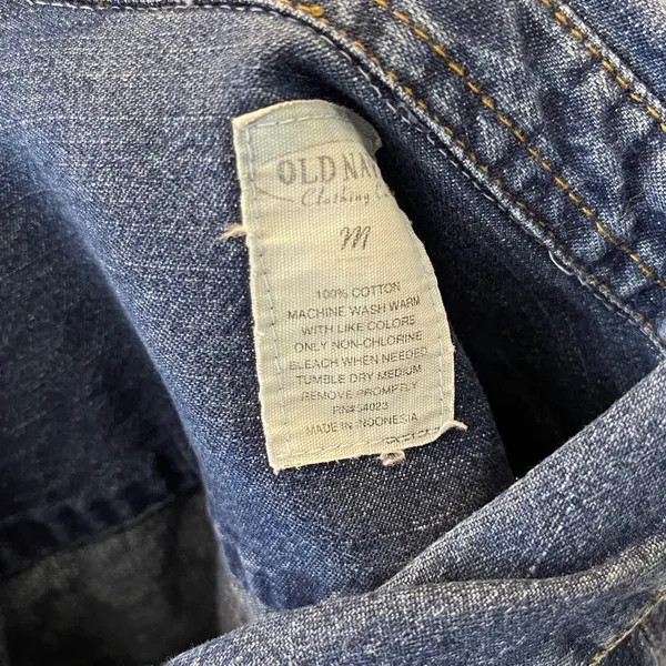 Old‎ Navy Denim Shirt - Image 7