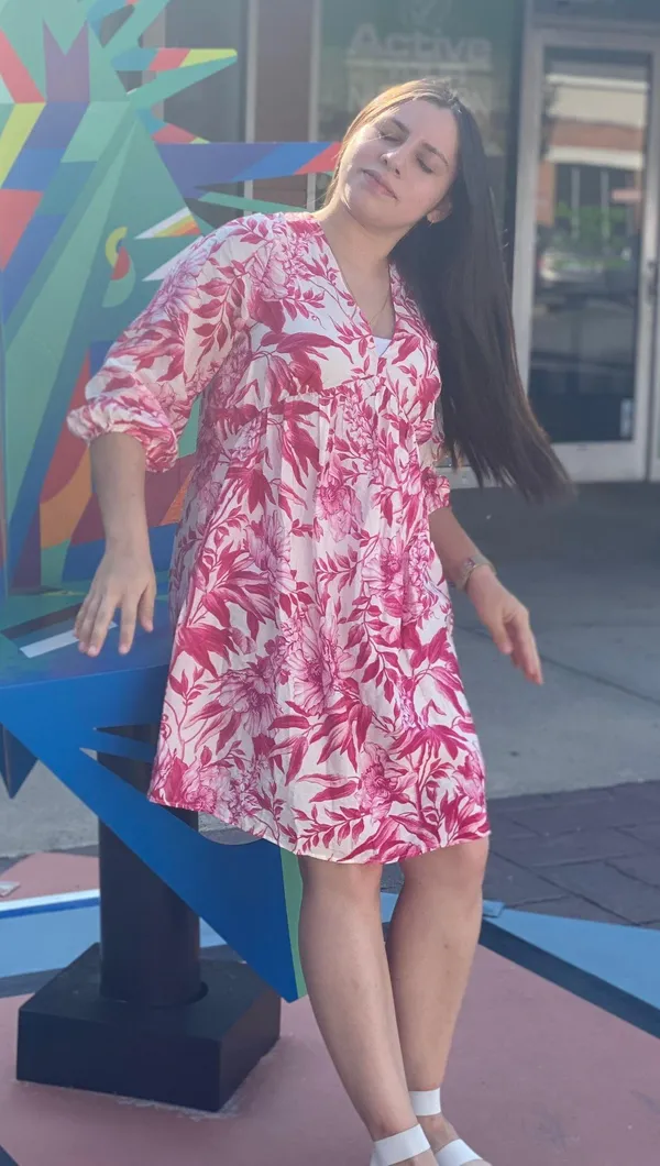 V-neck Dress - Image 6