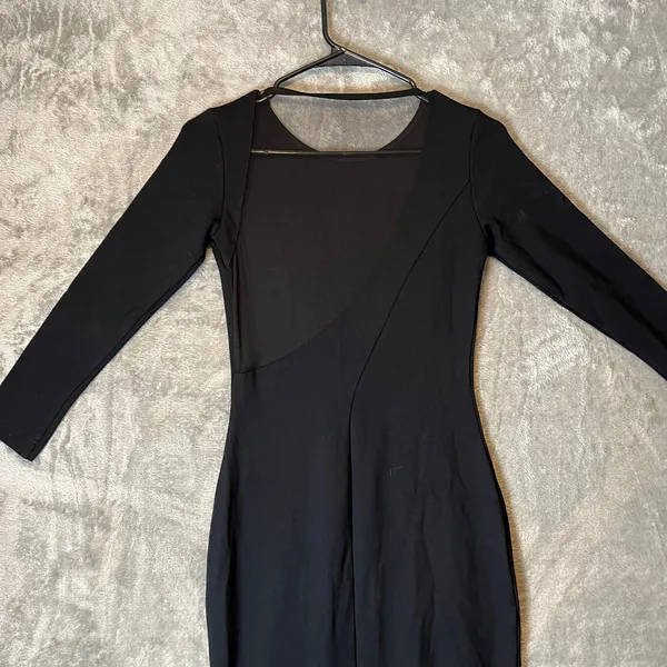 Marcella Women's Black Roxanne Long Sleeve Ponte Gown‎ Size XS - Image 7
