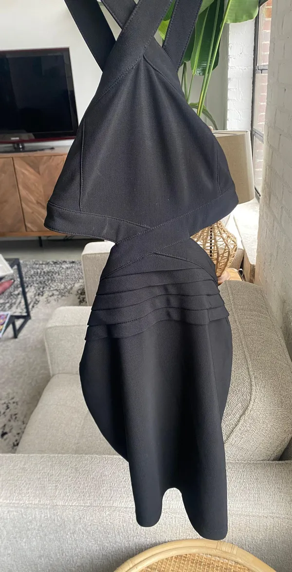 Black Cocktail Dress - Image 2