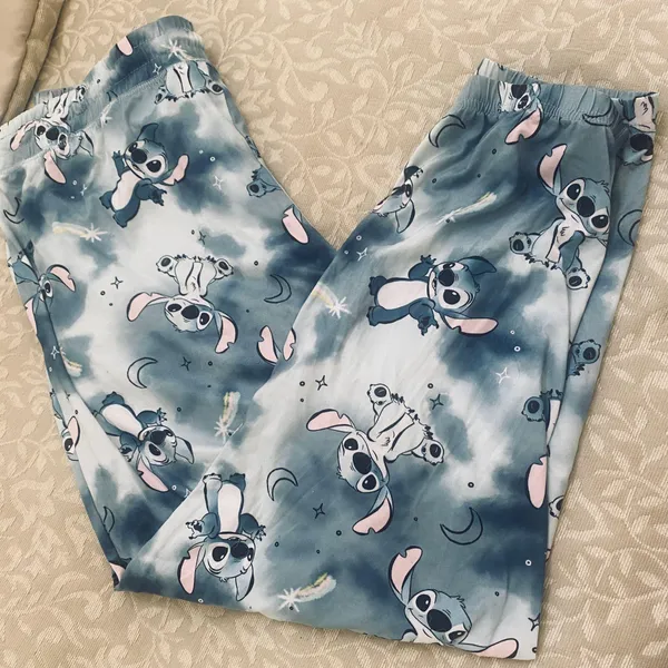 Disney Stitch Womens Cotton Pajama Pants, Sleepwear Bottoms, Stitch - Image 6
