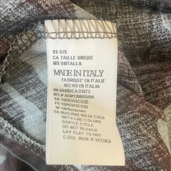 American Eagle Womens Camo Cropped Tie‎ Front Shirt S Green Brown Y2K Streetwear - Image 8
