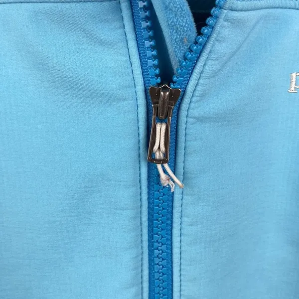 Patagonia Blue Women’s Adze Hybrid Zip Sport Athletic Jacket - Image 9