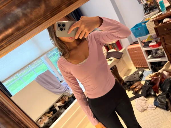 Lululemon Align Long Sleeve Shirt Pink Peony - Image 2