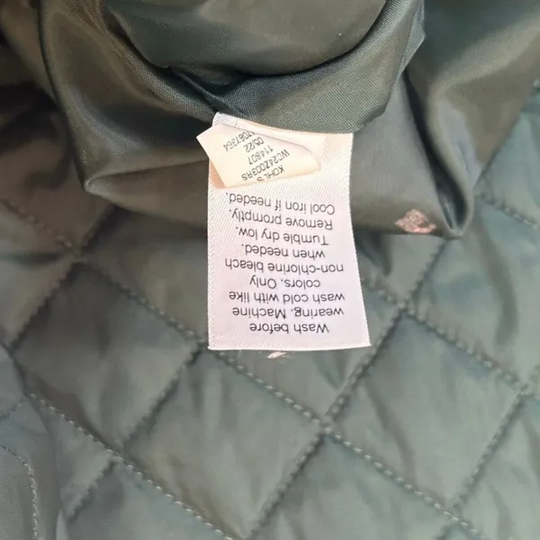Croft & Barrow Hunter Green Quilted Jacket Size Large‎ - Image 7