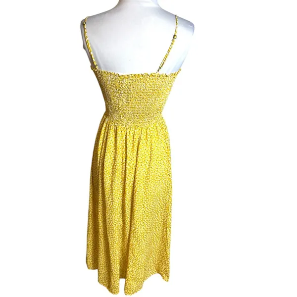 RESA Ashley‎ Midi in Honeysuckle revolve smocked dress Sz M - Image 5
