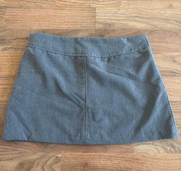 Mini Skirt Gray Size XS - Image 2