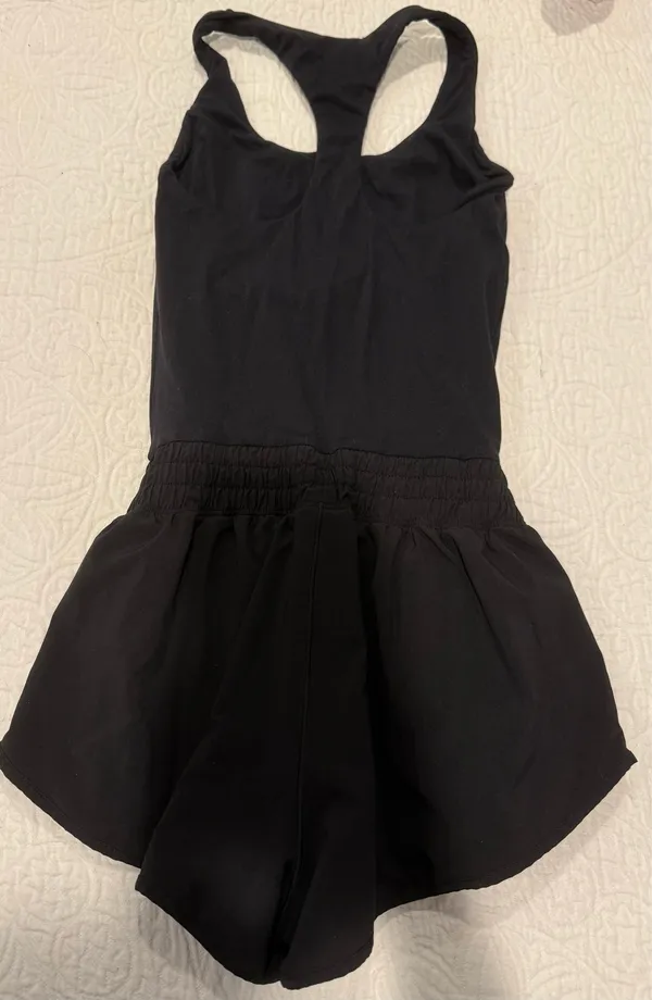 Aerie OFFLINE Romper Black - Image 2