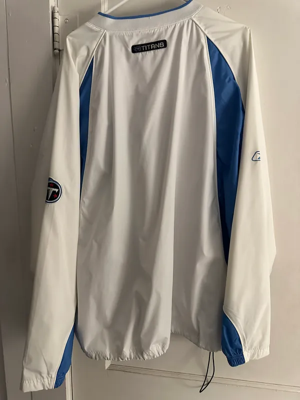 NFL Team Apparel Tennessee Titans Windbreaker - Image 2